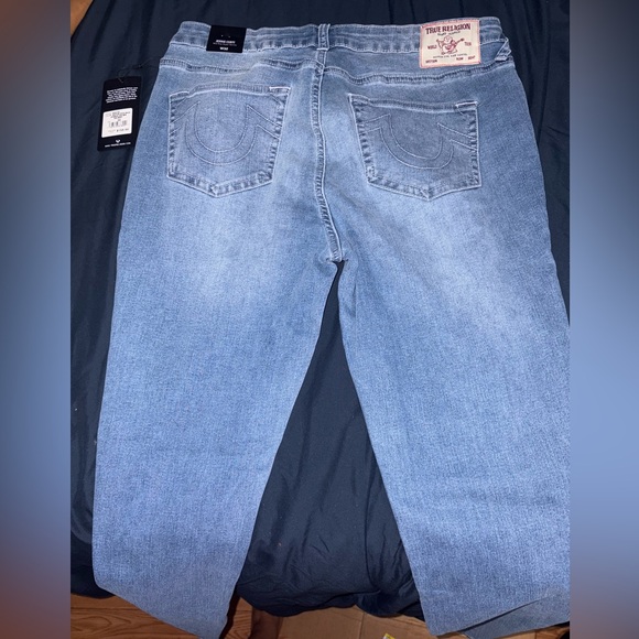 True Religion Light Blue Relaxed Men's Jeans - Picture 1 of 1